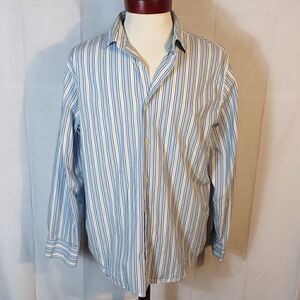 Banana Republic Men's Striped Shirt